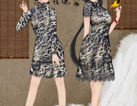 国民小姐姐旗袍